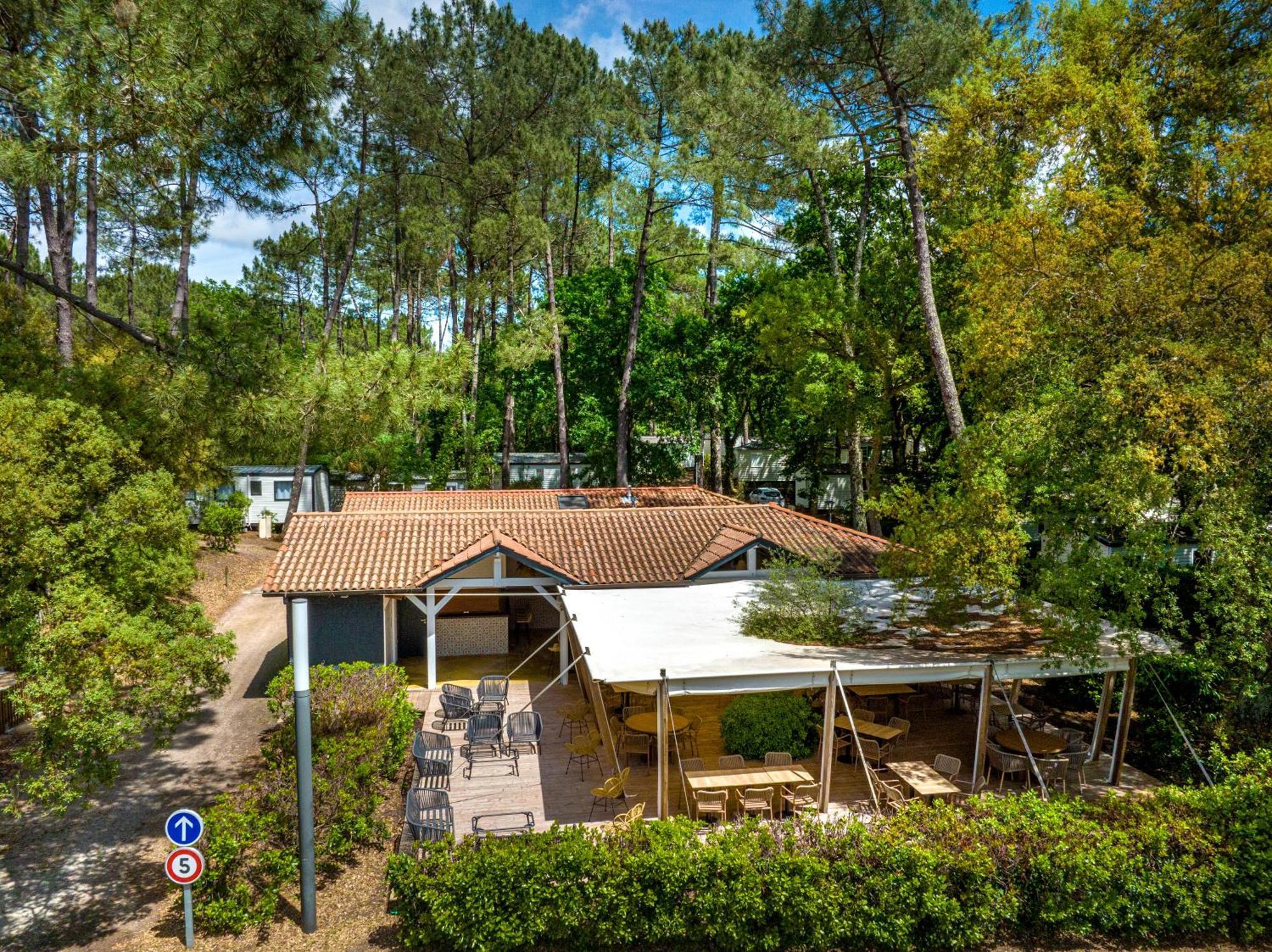 Camping-Village Vacances Les Deux Etangs Сеньос Экстерьер фото