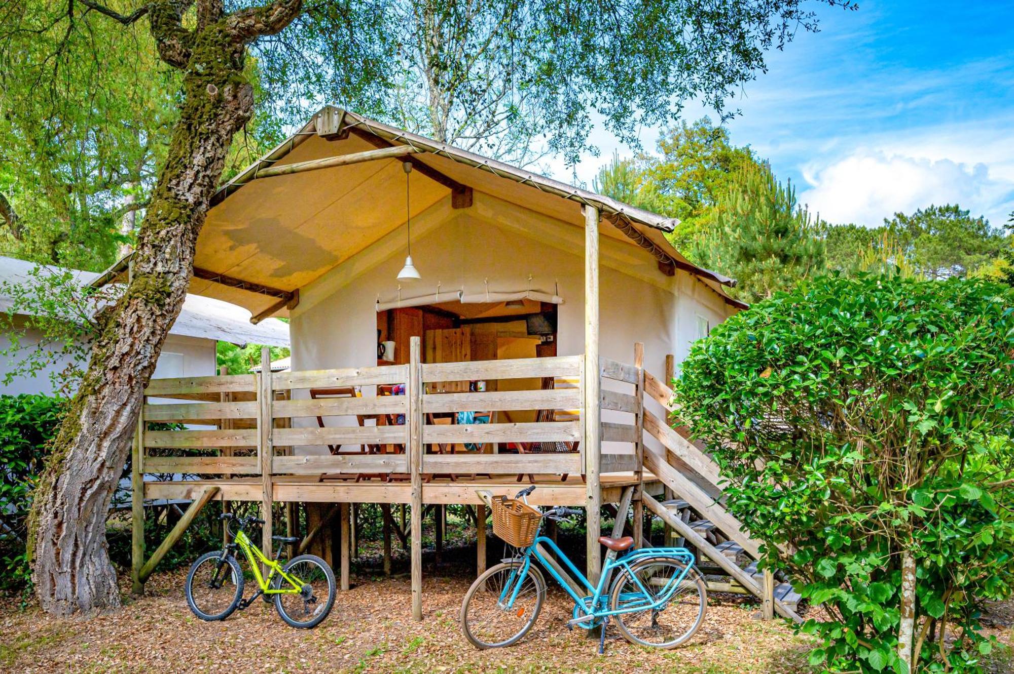 Camping-Village Vacances Les Deux Etangs Сеньос Номер фото